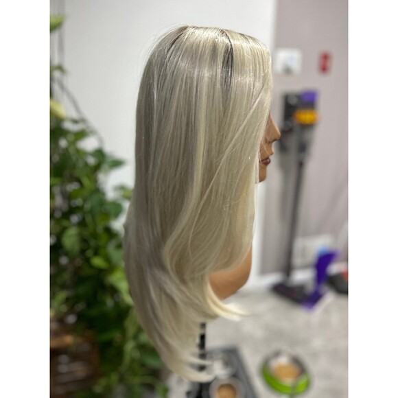 Rebel Gypsy luxury wig “Miniskirt Blues” full mono main image 10